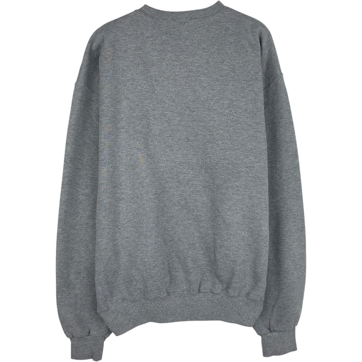 90'S Russell Triple Print College Sweatshirt, Men's Size L (Equivalent), Vintage polyester gray type Vintage Second Hand