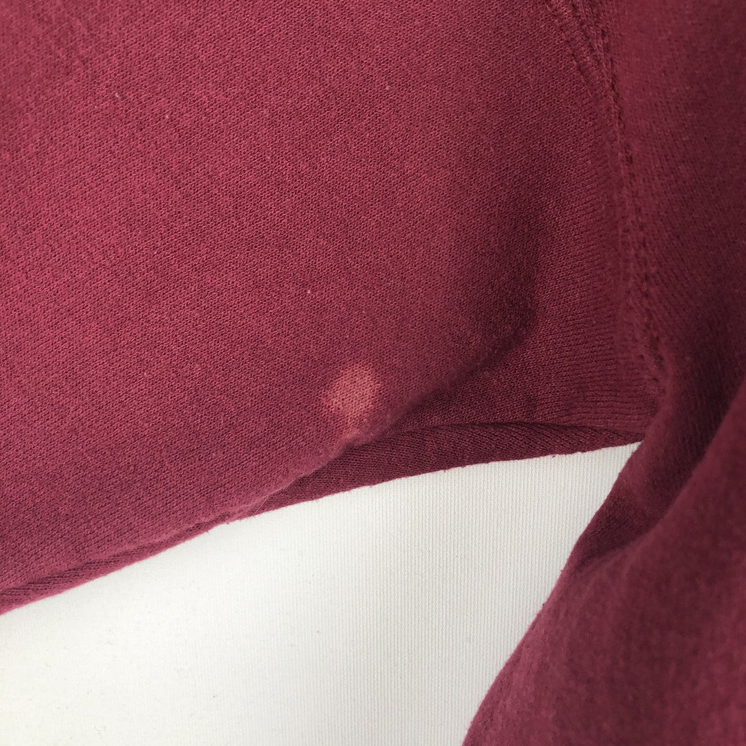 Hanes COMFORTBLEND Harvard University Triple Print College Sweatshirt, Men's Size M (Equivalent), Vintage cotton burgundy type Vintage Second Hand