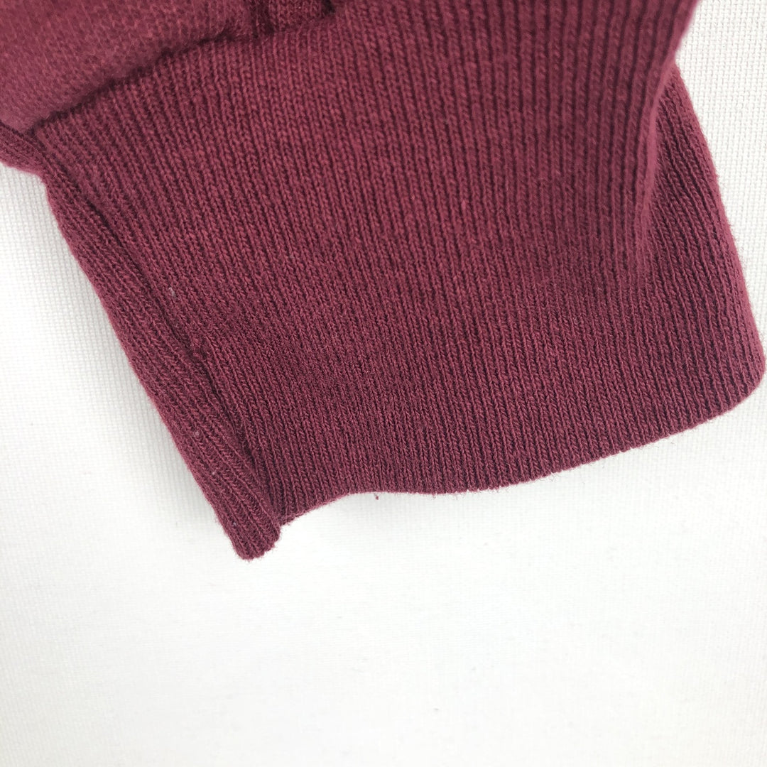 Hanes COMFORTBLEND Harvard University Triple Print College Sweatshirt, Men's Size M (Equivalent), Vintage cotton burgundy type Vintage Second Hand