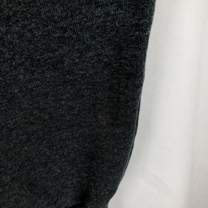 90'S Russell College Sweatshirt, Men's M Size Vintage cotton Charcoal Vintage Second Hand