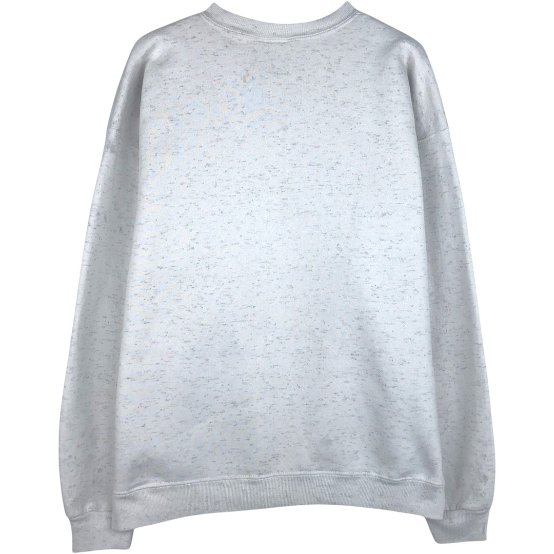 Vintage 90'S Lee printed sweatshirt, made in the USA, men's size XL cotton gray type Vintage Second Hand