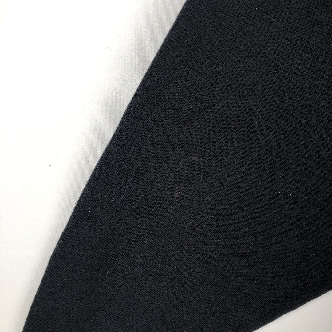 90'S Tultex University of Iowa Eagle Pattern College Character Sweatshirt, Made in USA, Men's XL (approx.) cotton black type Vintage Second Hand