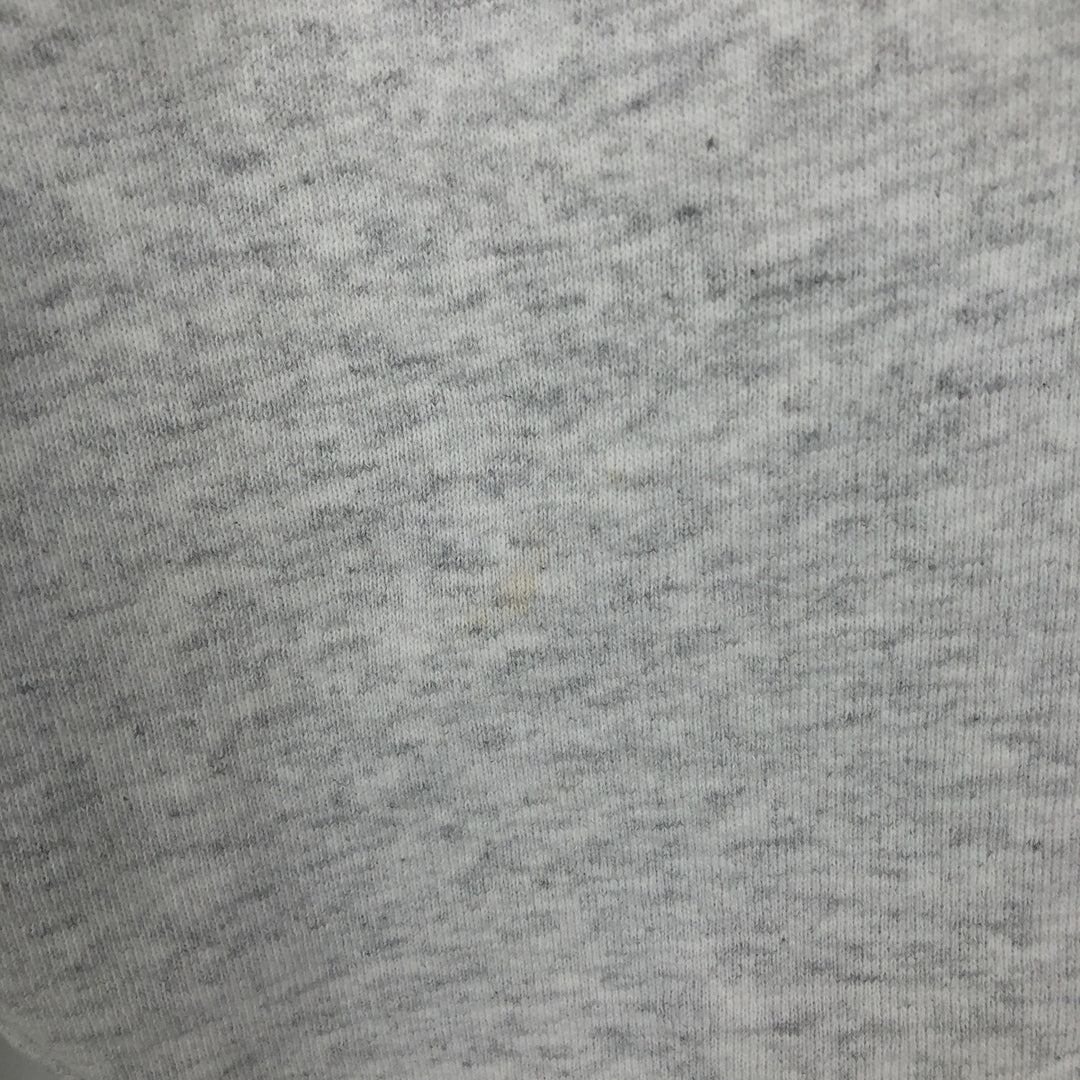 90'S Riddell College Sweatshirt, Made in USA, Men's XL equivalent, Vintage cotton gray type Vintage Second Hand