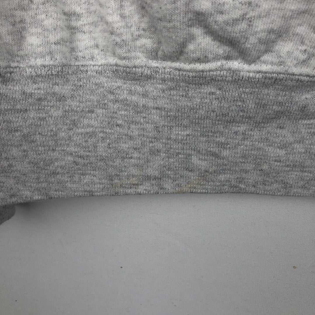 90'S Riddell College Sweatshirt, Made in USA, Men's XL equivalent, Vintage cotton gray type Vintage Second Hand