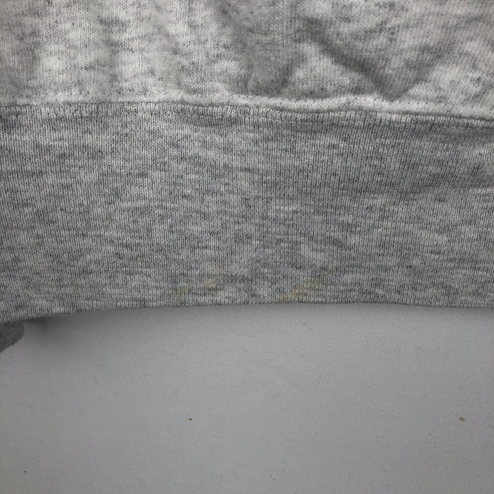 90'S Riddell College Sweatshirt, Made in USA, Men's XL equivalent, Vintage cotton gray type Vintage Second Hand