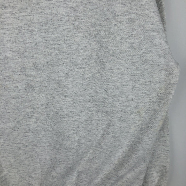 90'S Riddell College Sweatshirt, Made in USA, Men's XL equivalent, Vintage cotton gray type Vintage Second Hand