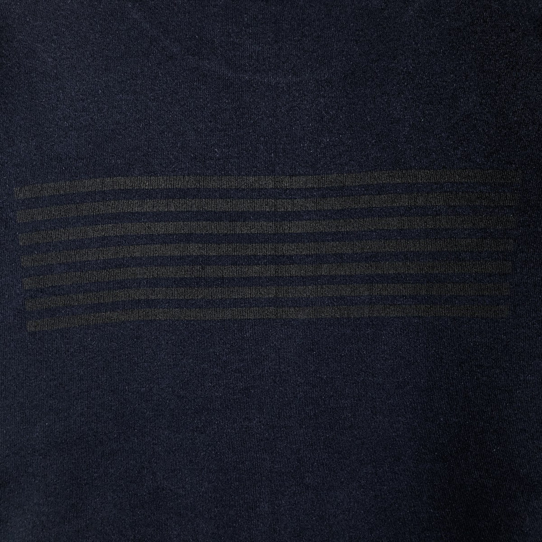 CAMPBELLSVILLE APPAREL COMPANY US Coast Guard Military Print Sweatshirt, Made in USA, Men's Size M (approx.) cotton navy blue type Vintage Second Hand