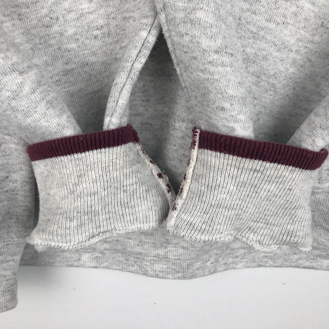 90'S ONEITA Triple Print College Sweatshirt, Made in USA, Men's XL (approx.) Vintage polyester gray type Vintage Second Hand