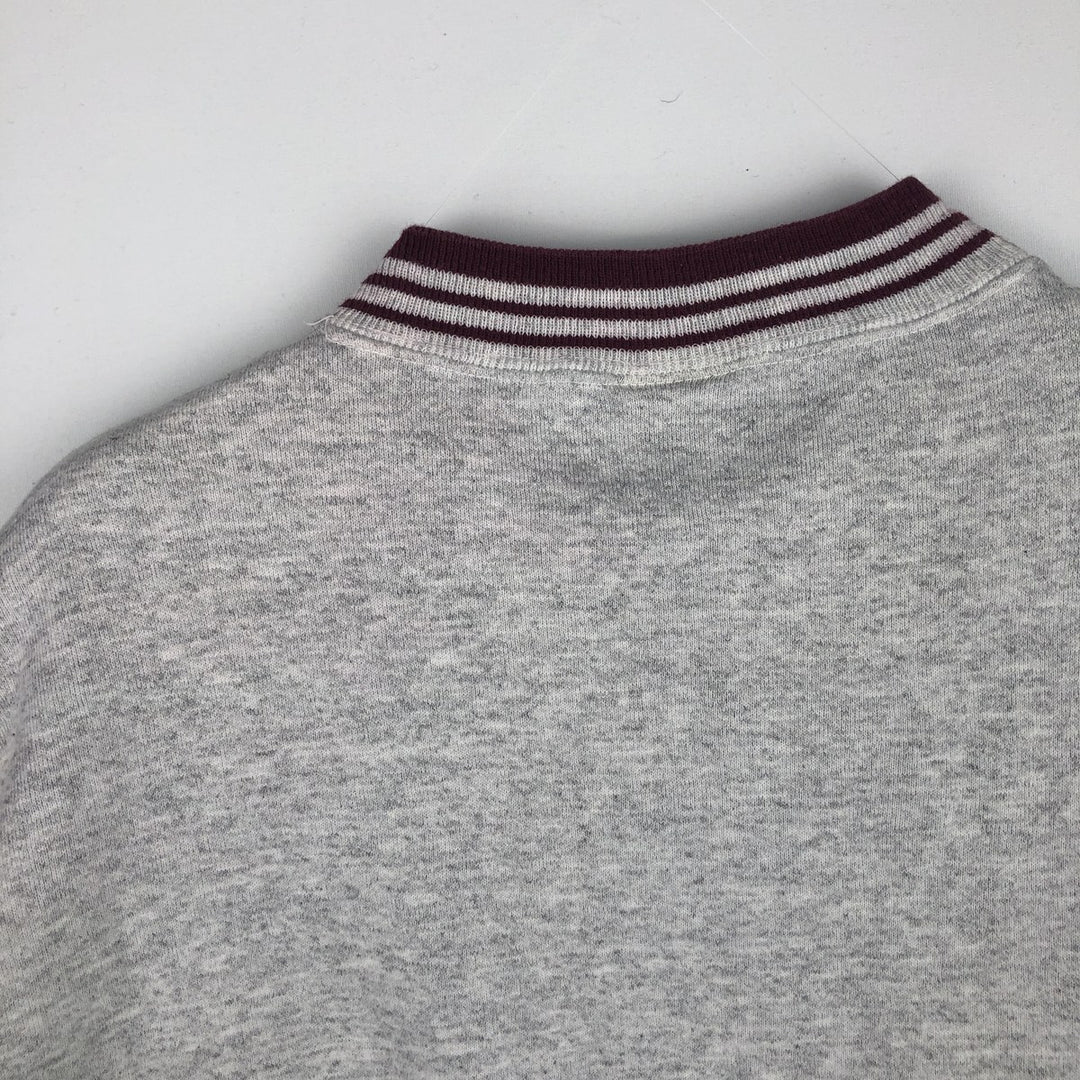 90'S ONEITA Triple Print College Sweatshirt, Made in USA, Men's XL (approx.) Vintage polyester gray type Vintage Second Hand