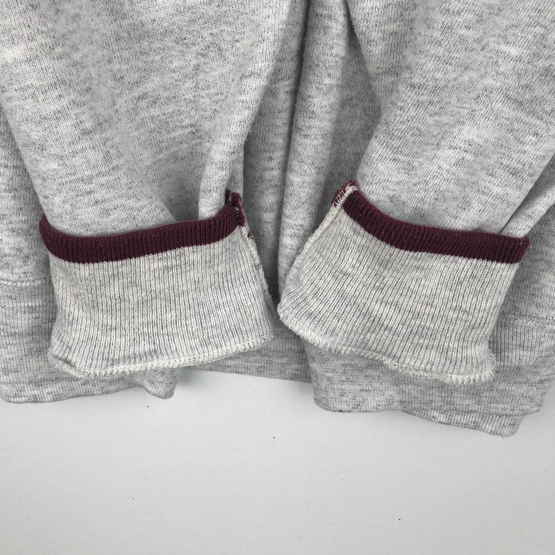 90'S ONEITA Triple Print College Sweatshirt, Made in USA, Men's XL (approx.) Vintage polyester gray type Vintage Second Hand
