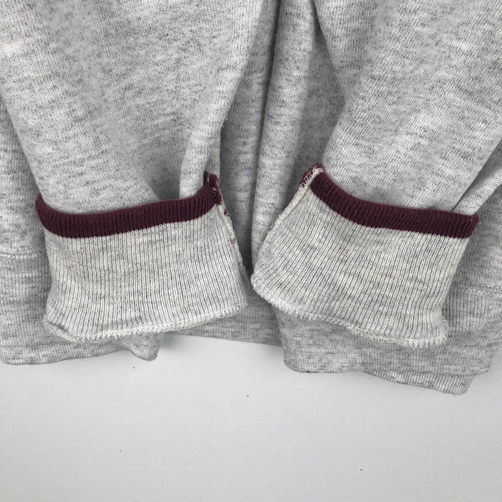 90'S ONEITA Triple Print College Sweatshirt, Made in USA, Men's XL (approx.) Vintage polyester gray type Vintage Second Hand