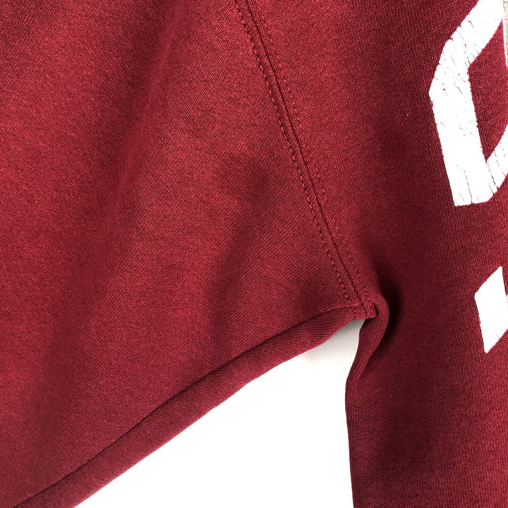 90'S Russell College Sweatshirt, Made in USA, Men's L, Vintage cotton red type Vintage Second Hand