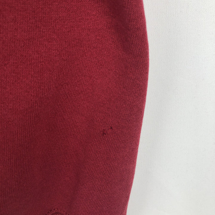 90'S Russell College Sweatshirt, Made in USA, Men's L, Vintage cotton red type Vintage Second Hand