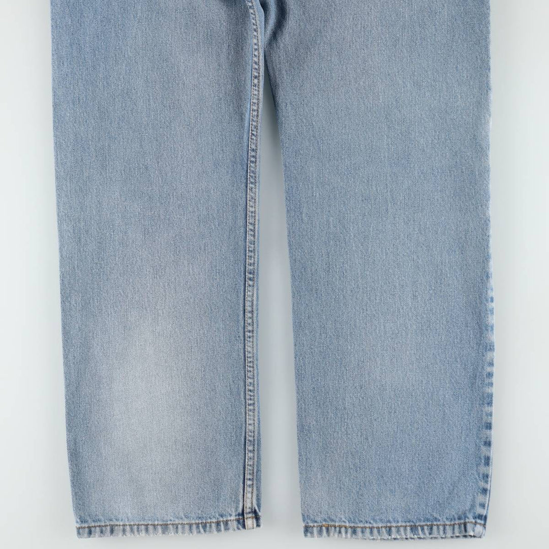 Levi's 505 REGULAR FIT tapered denim pants for men, size w36 cotton blue type Vintage Second Hand