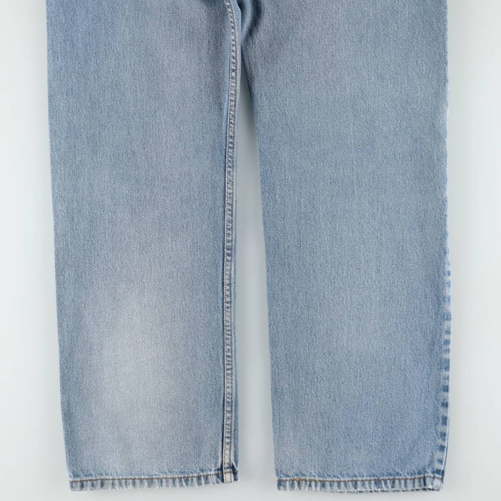 Levi's 505 REGULAR FIT tapered denim pants for men, size w36 cotton blue type Vintage Second Hand