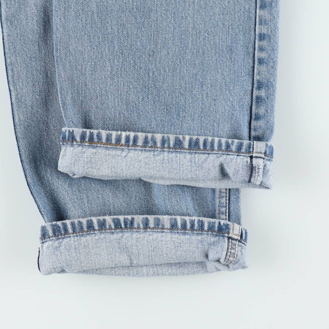 Levi's 505 REGULAR FIT tapered denim pants for men, size w36 cotton blue type Vintage Second Hand