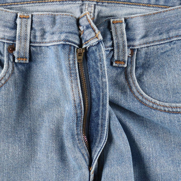 Levi's 505 REGULAR FIT tapered denim pants for men, size w35 unclear blue type Vintage Second Hand