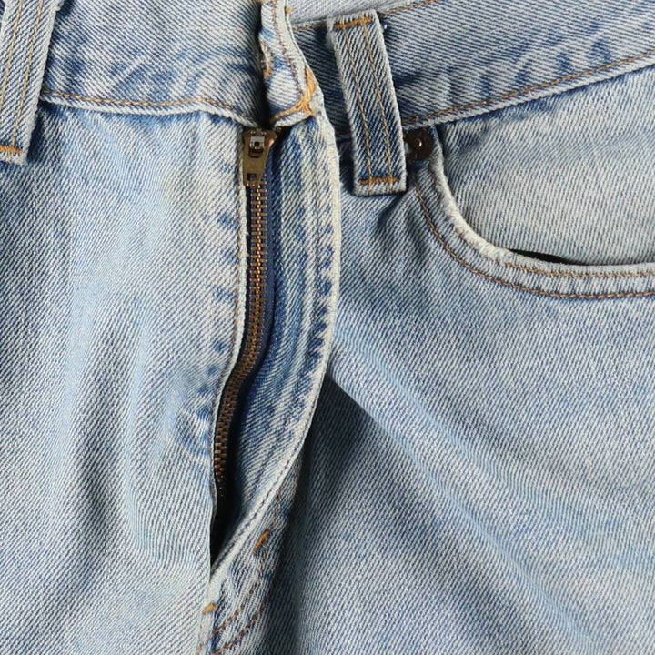 Levi's 505 REGULAR FIT tapered denim pants for men, size w35 cotton blue type Vintage Second Hand