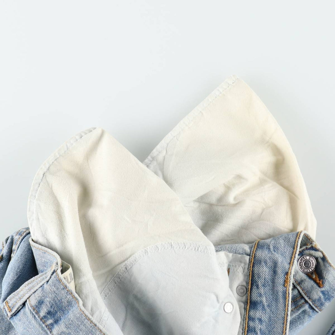 Levi's 505 REGULAR FIT tapered denim pants for men, size w35 cotton blue type Vintage Second Hand