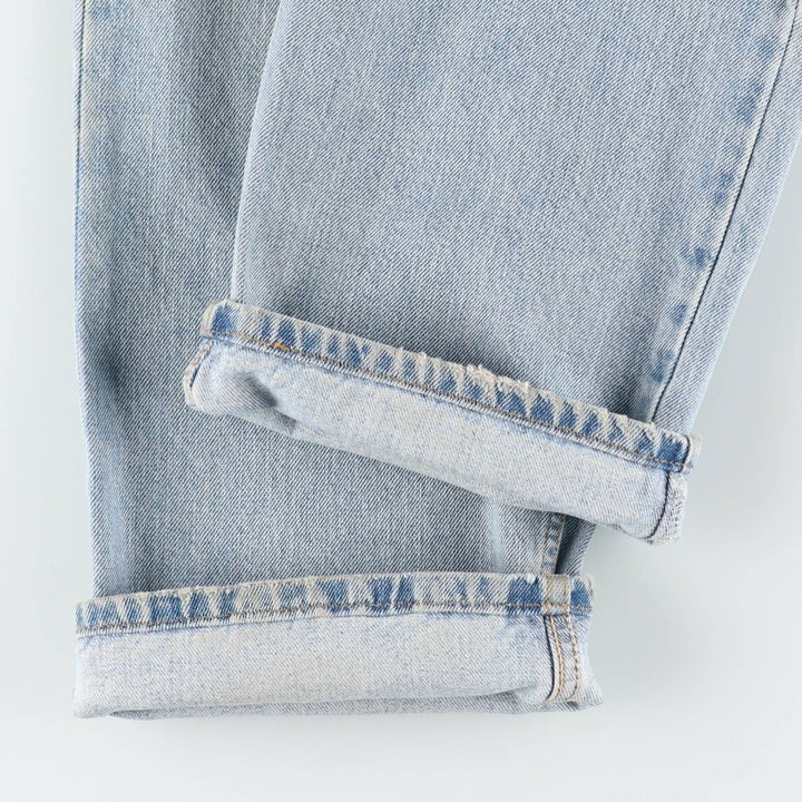 Levi's 505 REGULAR FIT tapered denim pants for men, size w35 cotton blue type Vintage Second Hand