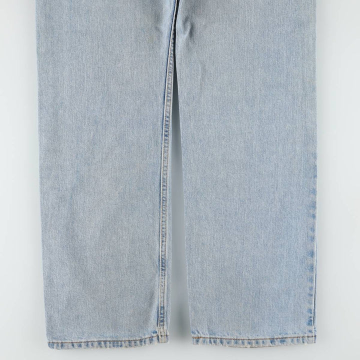 Levi's 505 REGULAR FIT tapered denim pants for men, size w35 cotton blue type Vintage Second Hand