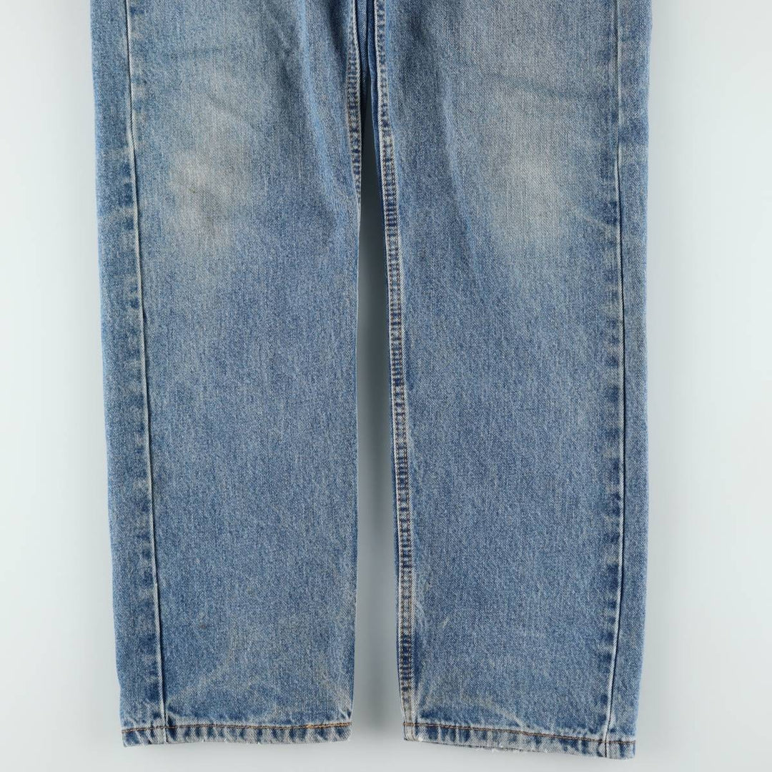 Levi's 505 tapered denim pants for men, equivalent to w35 cotton blue type Vintage Second Hand