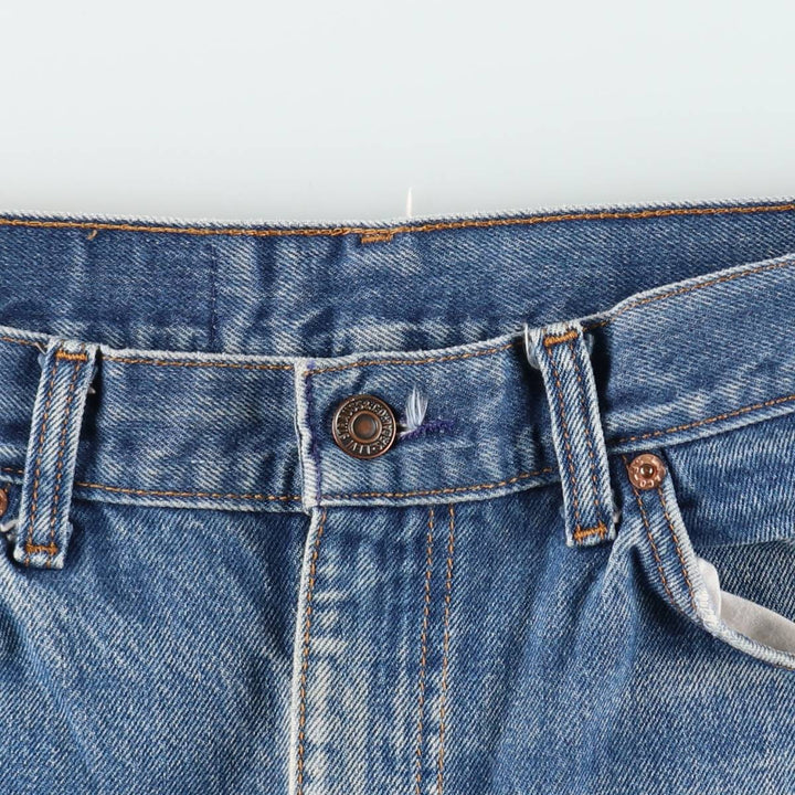 Vintage Levi's 505 Orange Tab Tapered Denim Pants, Men's Size 34 unclear blue type Vintage Second Hand