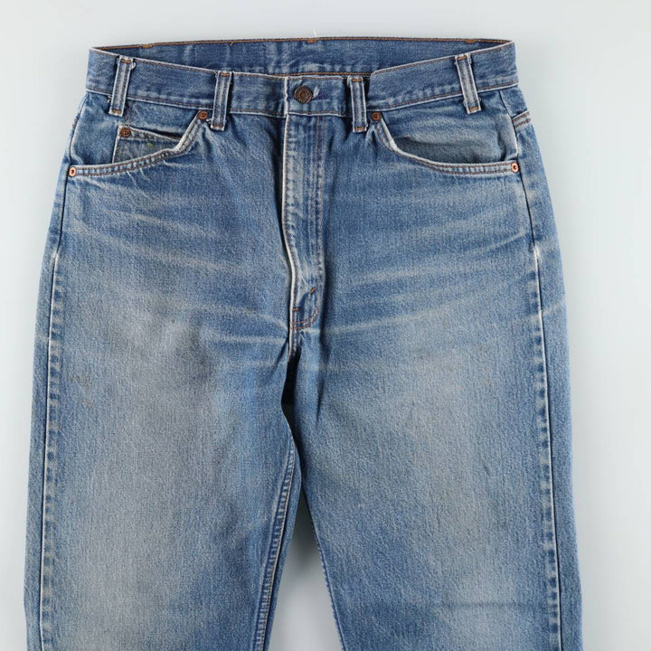 Vintage Levi's 505 Orange Tab Tapered Denim Pants, Men's Size 34 unclear blue type Vintage Second Hand