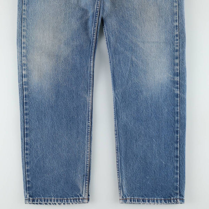 Vintage Levi's 505 Orange Tab Tapered Denim Pants, Men's Size 34 unclear blue type Vintage Second Hand
