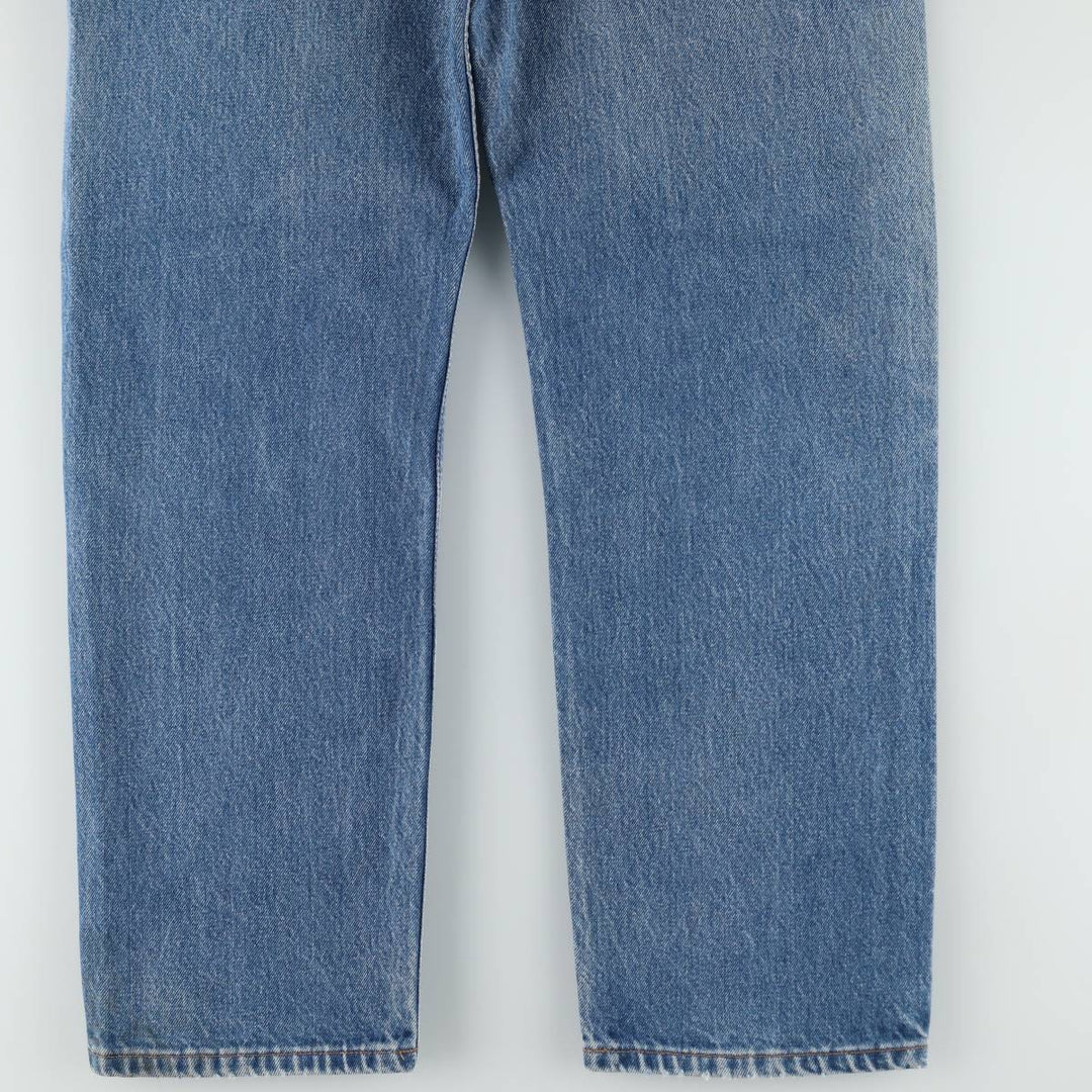 Vintage Levi's 505 Orange Tab Tapered Denim Pants, Men's Size 34 unclear blue type Vintage Second Hand