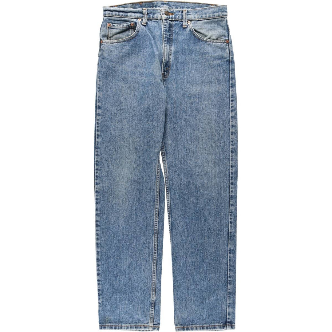 1990'S Levi's 505-4891 Tapered Denim Pants, W34L32 (Men's W34 equivalent), Vintage. cotton blue type Vintage Second Hand