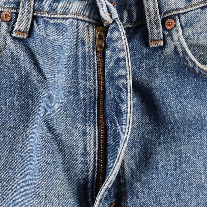 1990'S Levi's 505-4891 Tapered Denim Pants, W34L32 (Men's W34 equivalent), Vintage. cotton blue type Vintage Second Hand