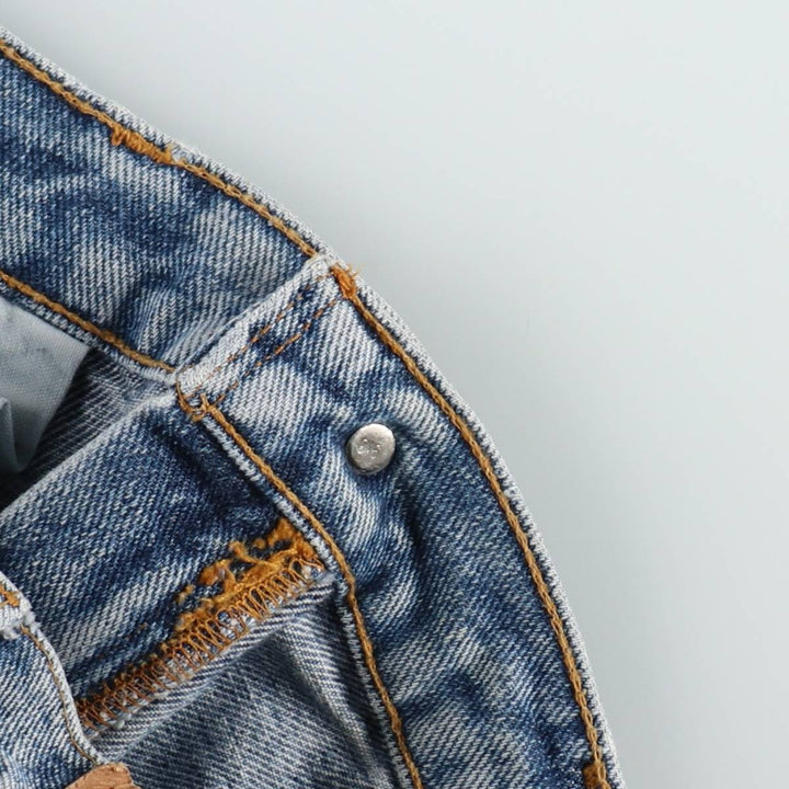 1990'S Levi's 505-4891 Tapered Denim Pants, W34L32 (Men's W34 equivalent), Vintage. cotton blue type Vintage Second Hand