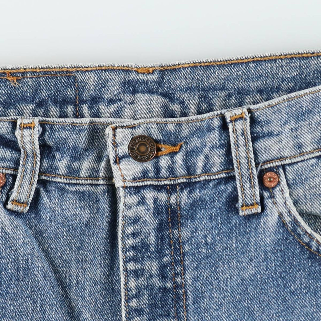 1990'S Levi's 505-4891 Tapered Denim Pants, W34L32 (Men's W34 equivalent), Vintage. cotton blue type Vintage Second Hand