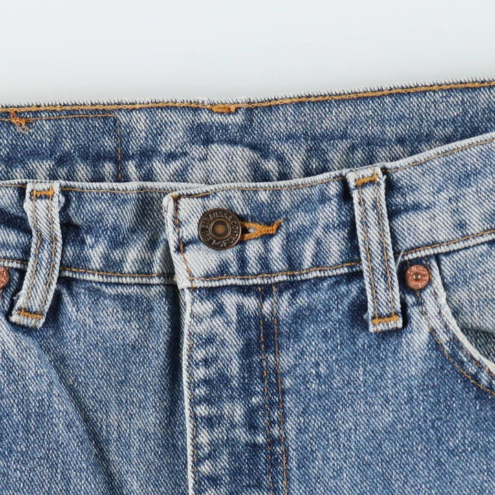 1990'S Levi's 505-4891 Tapered Denim Pants, W34L32 (Men's W34 equivalent), Vintage. cotton blue type Vintage Second Hand