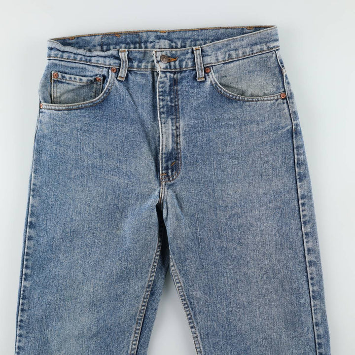1990'S Levi's 505-4891 Tapered Denim Pants, W34L32 (Men's W34 equivalent), Vintage. cotton blue type Vintage Second Hand