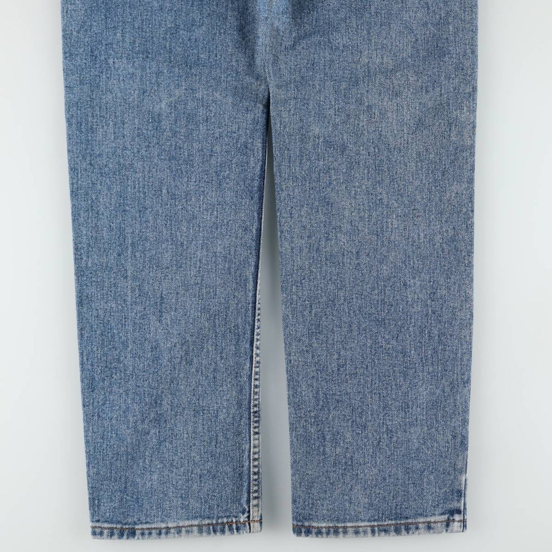 1990'S Levi's 505-4891 Tapered Denim Pants, W34L32 (Men's W34 equivalent), Vintage. cotton blue type Vintage Second Hand