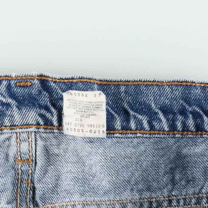 1990'S Levi's 505 Regular Fit Straight Leg Tapered Denim Pants, Men's Size W37 (approx.), Vintage cotton blue type Vintage Second Hand