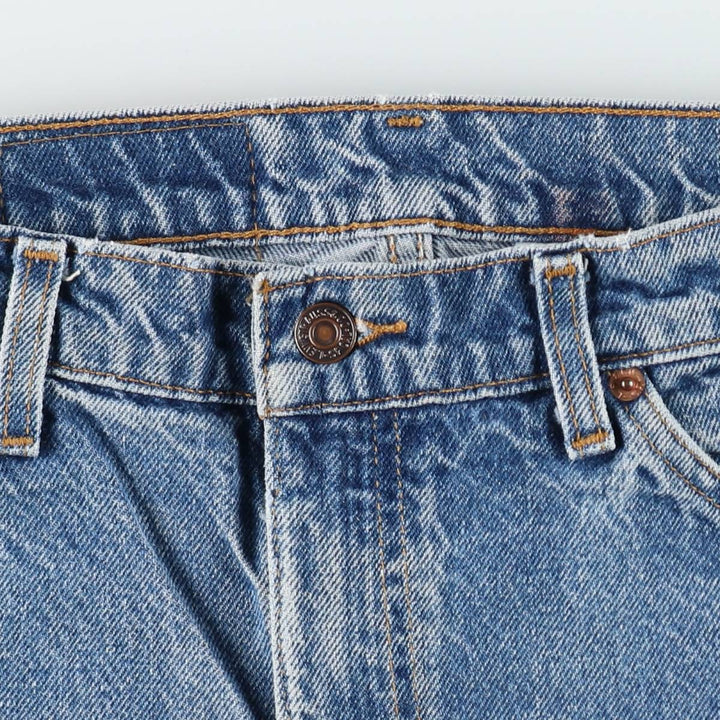 1990'S Levi's 505 Regular Fit Straight Leg Tapered Denim Pants, Men's Size W37 (approx.), Vintage cotton blue type Vintage Second Hand