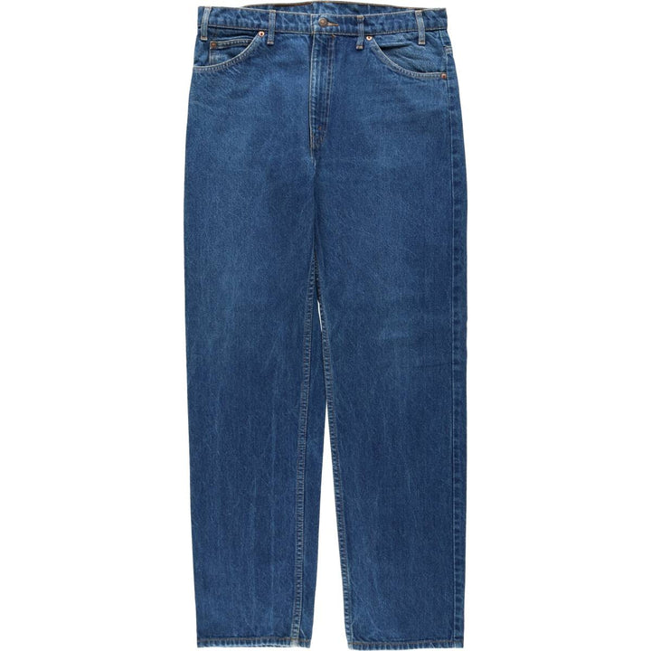 1990'S Levi's 40505-0215 Orange Tab Tapered Denim Pants, Men's W35 (approx.), Vintage cotton blue type Vintage Second Hand