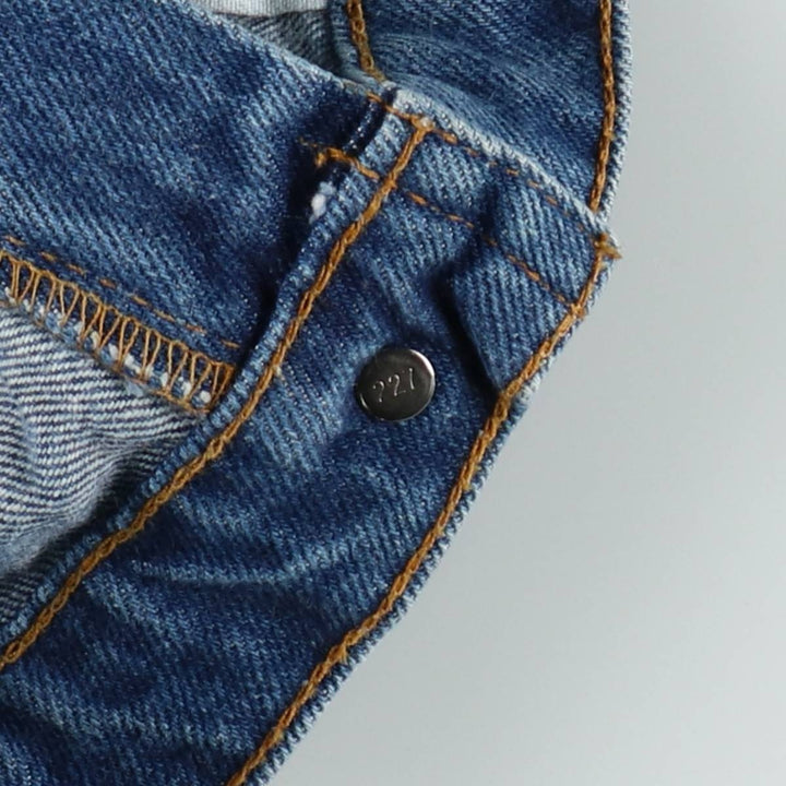 1990'S Levi's 40505-0215 Orange Tab Tapered Denim Pants, Men's W35 (approx.), Vintage cotton blue type Vintage Second Hand