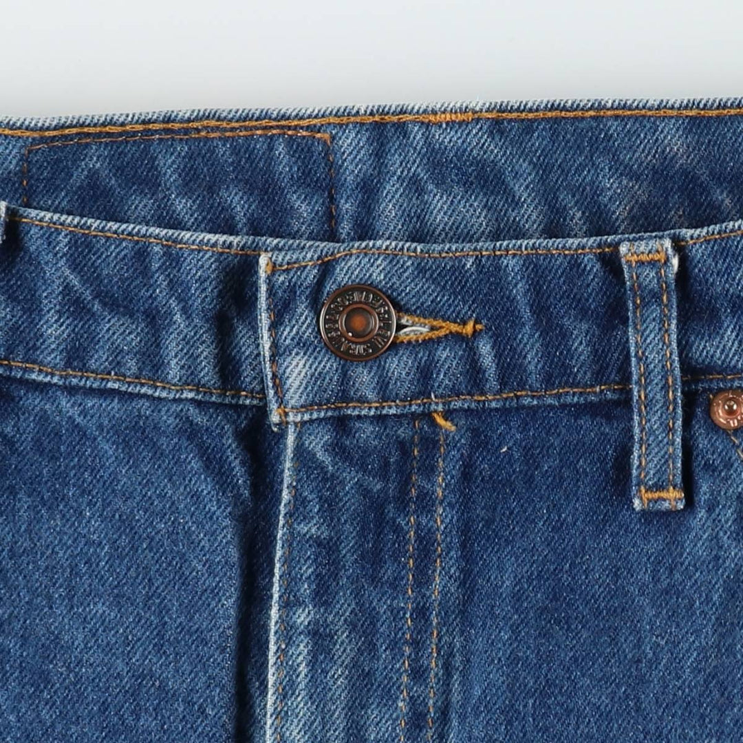 1990'S Levi's 40505-0215 Orange Tab Tapered Denim Pants, Men's W35 (approx.), Vintage cotton blue type Vintage Second Hand