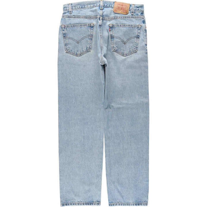 1990'S Levi's 505-4891 Regular Fit Tapered Denim Pants, Men's Size W34 (approx.), Vintage cotton blue type Vintage Second Hand