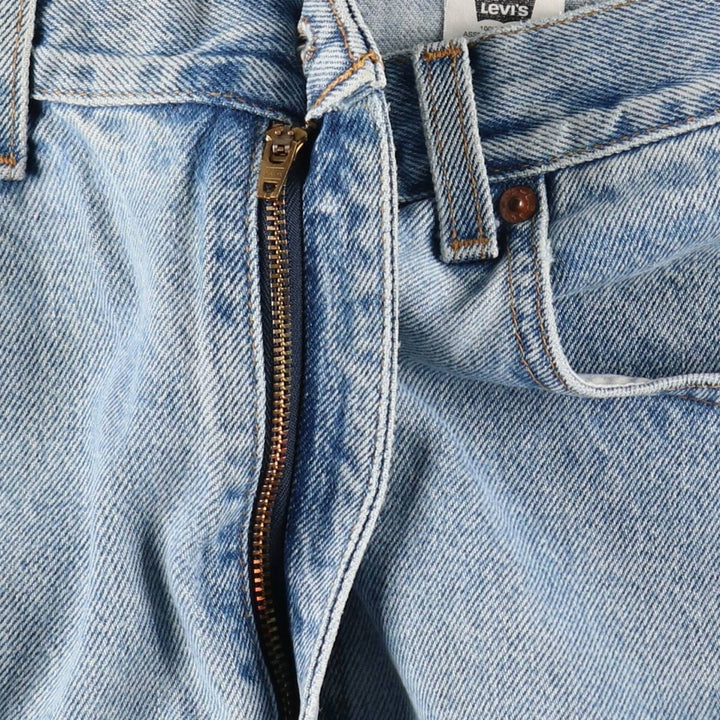 1990'S Levi's 505-4891 Regular Fit Tapered Denim Pants, Men's Size W34 (approx.), Vintage cotton blue type Vintage Second Hand
