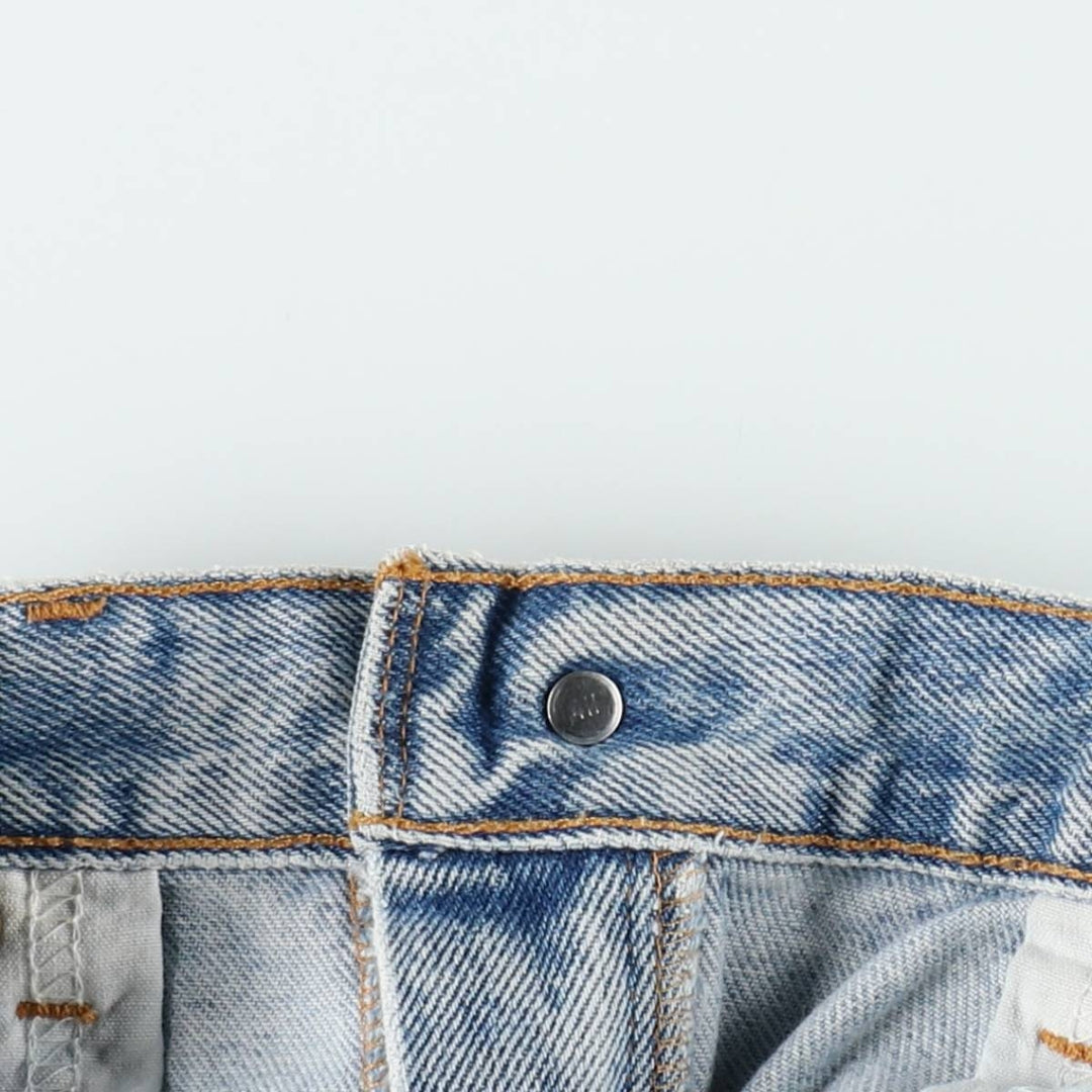 1990'S Levi's 505-4891 Regular Fit Tapered Denim Pants, Men's Size W34 (approx.), Vintage cotton blue type Vintage Second Hand