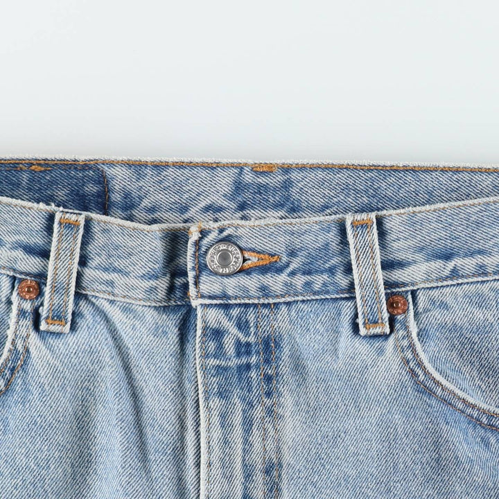 1990'S Levi's 505-4891 Regular Fit Tapered Denim Pants, Men's Size W34 (approx.), Vintage cotton blue type Vintage Second Hand