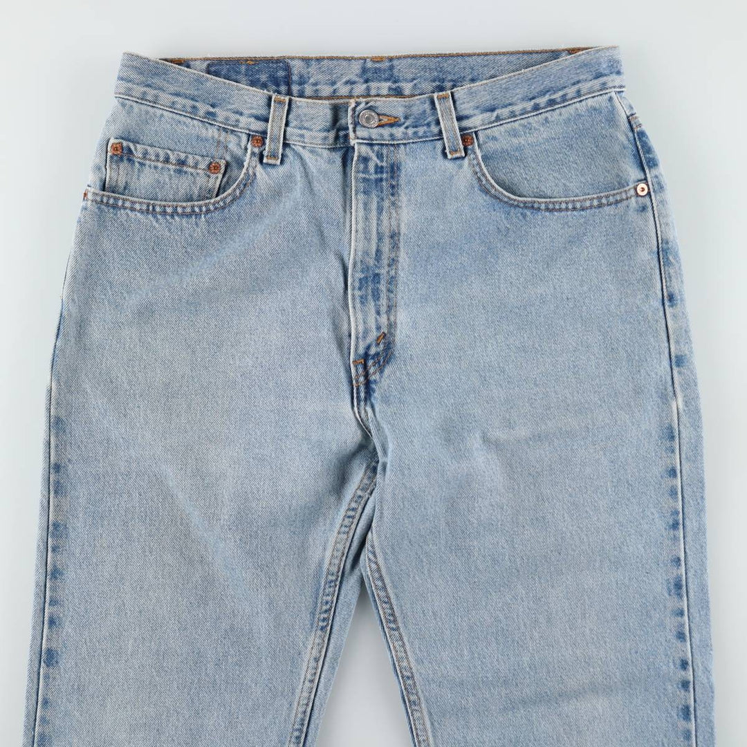 1990'S Levi's 505-4891 Regular Fit Tapered Denim Pants, Men's Size W34 (approx.), Vintage cotton blue type Vintage Second Hand