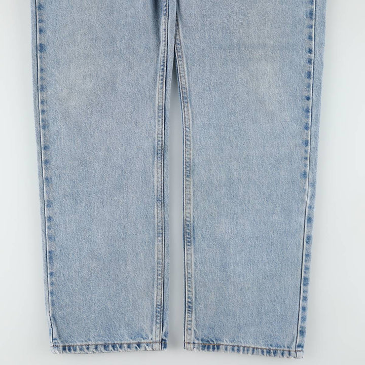1990'S Levi's 505-4891 Regular Fit Tapered Denim Pants, Men's Size W34 (approx.), Vintage cotton blue type Vintage Second Hand