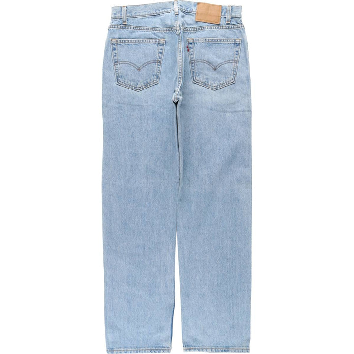 1990'S Levi's 505-4834 Regular Fit Straight Leg Tapered Denim Pants, Made in USA, Men's Size W35 (approx.), Vintage cotton blue type Vintage Second Hand