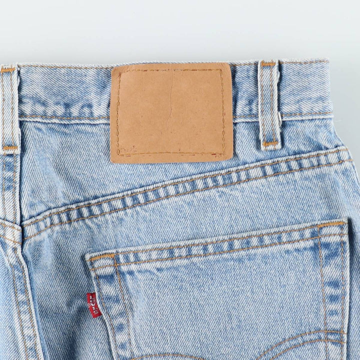 1990'S Levi's 505-4834 Regular Fit Straight Leg Tapered Denim Pants, Made in USA, Men's Size W35 (approx.), Vintage cotton blue type Vintage Second Hand